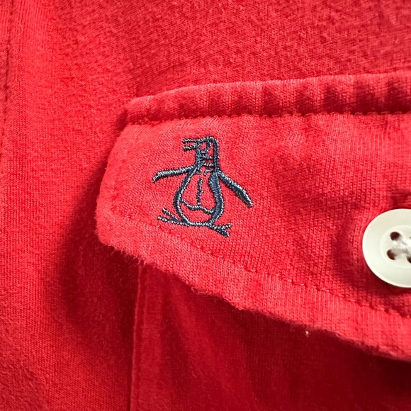 Men’s Original Penguin Polo Shirt Medium - Picture 4 of 6